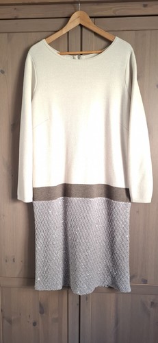 Strickkleid madeleine beige - strickkleid,