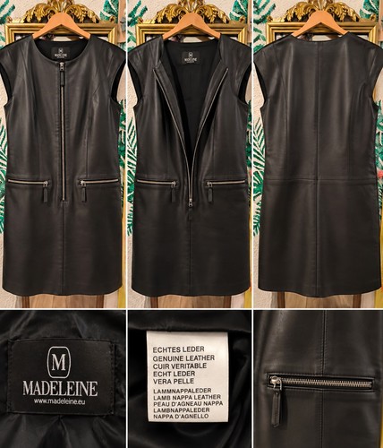 Madeleine echtleder kleid - madeleine, gr
