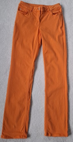 Neuwertige orangefarbene jeans - neuwertige,