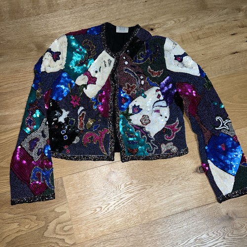 Madeleine palietten jacke - palietten, s