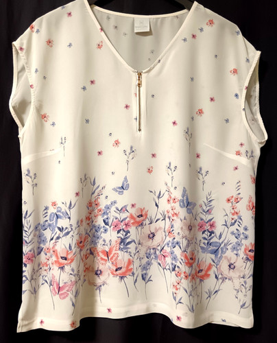 Blumige bluse madeleine 100 - bluse,