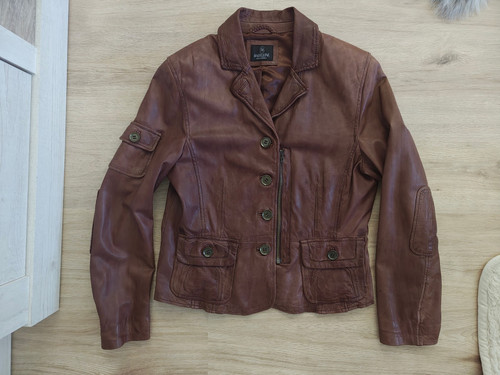 Madeleine leder jacke - leder,