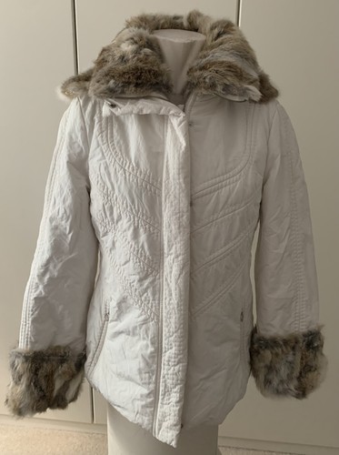 Luxus steppjacke weiss - steppjacke, gr